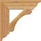 Ekena Millwork Legacy Traditional Rough Sawn Bracket, Western Red Cedar, 4"W x 18"D x 18"H BKT04X18X18LEC01RWR - alternate 4